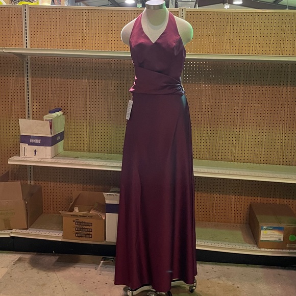 3 Piece Plum Red Formal Dress - Picture 1 of 6